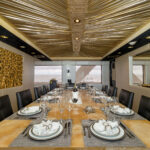 M/Y Passion Dining room